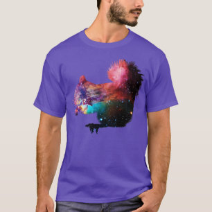 Camiseta Galaxy Forest Animal Gift Rodent Squirrel