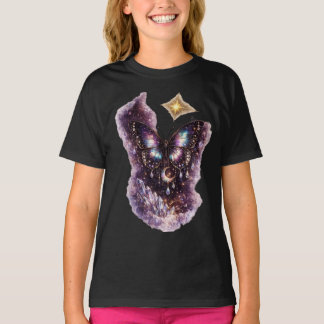 Camiseta Galaxy Moonlight Butterfly | Borboleta Ce