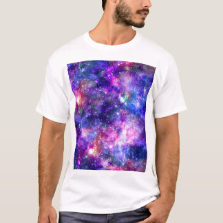 Camiseta Galaxy Night Impressão Cosmic Design