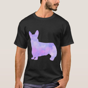 Camiseta Galaxy Watercolor Corgi