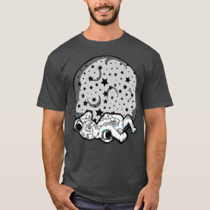 Camiseta Galay BJJ Astronauta Voando Armbar Jiu Jitsu Ofere