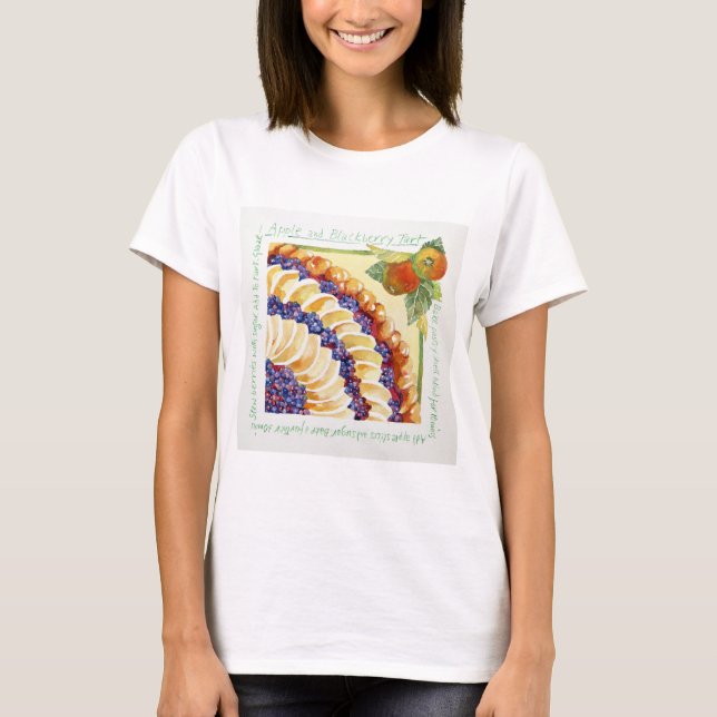 Camiseta Galdéria 2014 da amora-preta de Apple (Frente)
