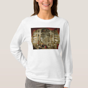 Camiseta Galeria com vistas de Roma moderna, 1759