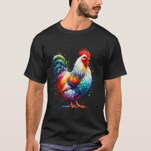 Camiseta Galeria de Arte de Frango Mulheres Amantes de Fran