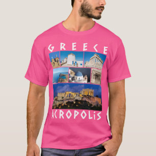 Camiseta Galeria de Vistas Familiares da Acrópole grécia So