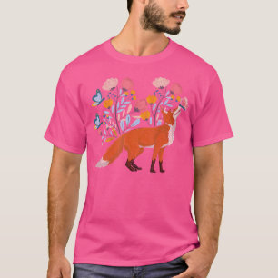Camiseta Galeria Florestal Cura Raposa Florestal Floral