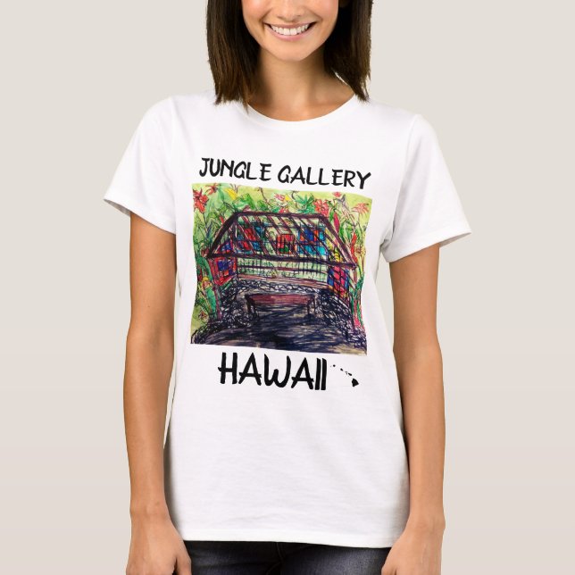 CAMISETA GALERIA JUNGLE HAWAII (Frente)