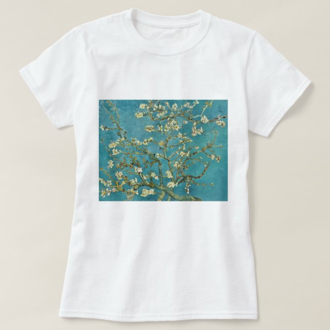 Camiseta Galeria Vincent van Gogh Almond BlossomHD (Frente do Design)