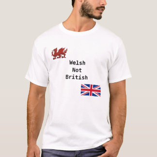Camiseta Galês nao britânico
