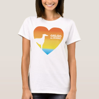 Camiseta Galgo a bordo do verão