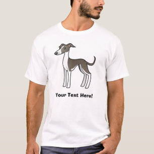 Camiseta Galgo dos desenhos animados/Whippet/galgo italiano