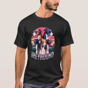 Camiseta Galgo Inglês Vintage Inglês dos Anos 90 Galgo Ingl