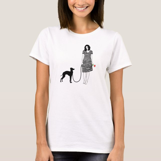 Camiseta Galgo italiano (Frente)