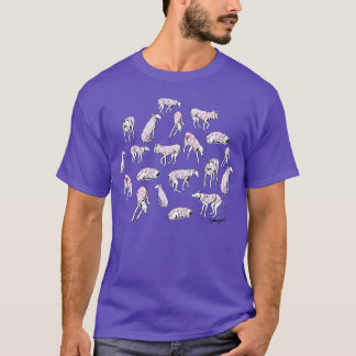 Camiseta Galgos adoráveis