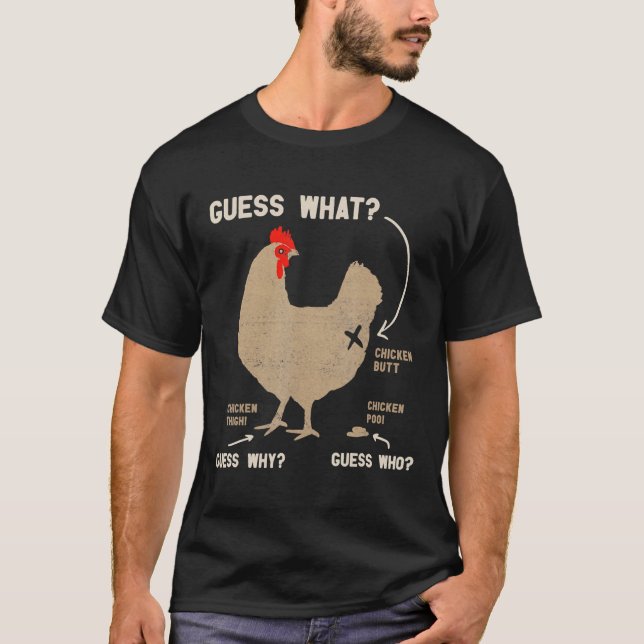 Camiseta Galinha Adivinha Wh (Frente)