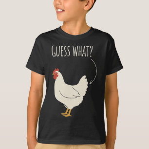 Camiseta Galinha Adivinhe O Que Galinha E Seta Humor Divert