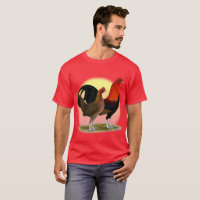 Galinha anã de jogo inglesa velha: Vermelho do BB