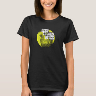 Camiseta Galinha Ao Vento I Farmer De Frango Eu Zero Clucks