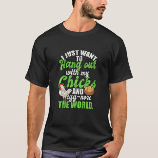 Camiseta Galinha Aquecedor De Galinhas Gado