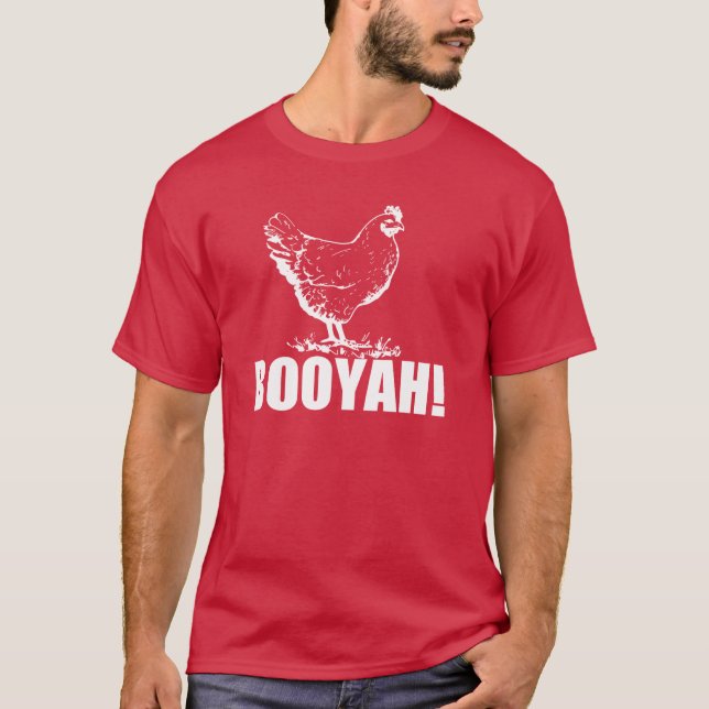 Camiseta Galinha Booyah! (Frente)