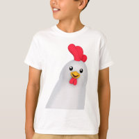 Galinha Branca/Camisa-Galo