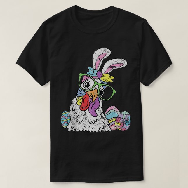 Camiseta Galinha Caça De Ovos Na Páscoa Ursos Farmadores Sp (Frente do Design)