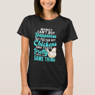 Camiseta Galinha com Galo de Galinha Hen