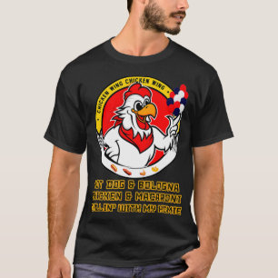 Camiseta Galinha cozida galinha galinha que ganha galinha e