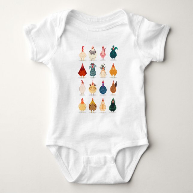 Camiseta Galinha Cute (Frente)