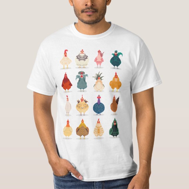 Camiseta Galinha Cute (Frente)