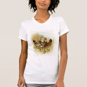Camiseta Galinha da Fazenda de Arte Antiga