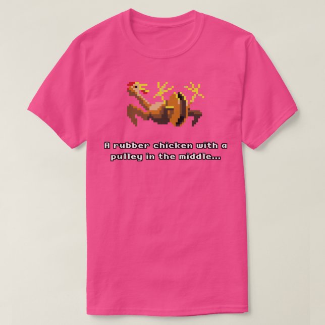Camiseta Galinha de borracha (Frente do Design)