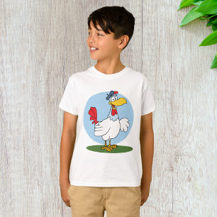 Camiseta Galinha de Cartoon