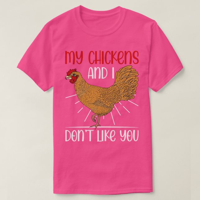 Camiseta Galinha De Fome Engraçado (Frente do Design)