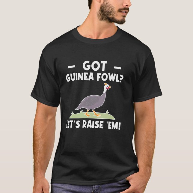 Camiseta Galinha de Pintada Ave (Frente)