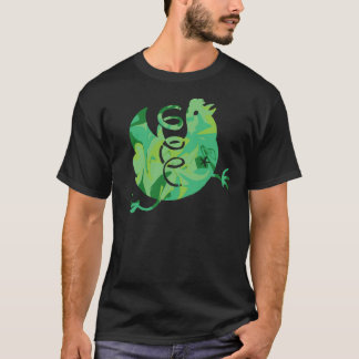 Camiseta galinha de primavera
