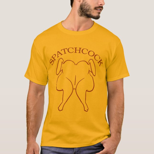 Camiseta Galinha de Spatchcock (Frente)