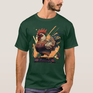 Camiseta Galinha Dj 1