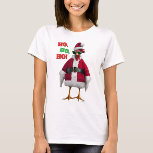 Camiseta Galinha do Papai Noel