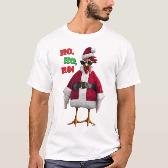Camiseta Galinha do Papai Noel (Frente)