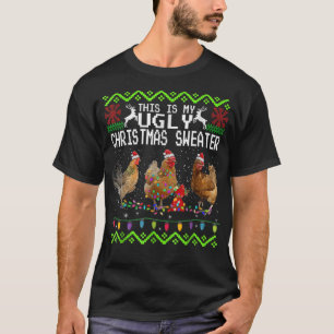 Camiseta Galinha E Hen Lover Eu Costumava Ser Normal Agora 