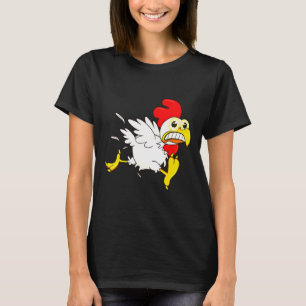 Camiseta Galinha em Execução