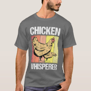 Camiseta Galinha Engraçada Farmer Galinha Lover Retro Galin