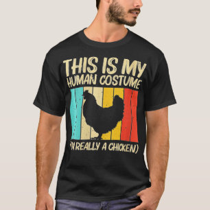 Camiseta Galinha Engraçada Para Homens Mulher Farmante Gali
