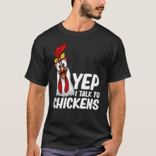Camiseta Galinha Engraçada Para Homens Mulheres Loucas Farm