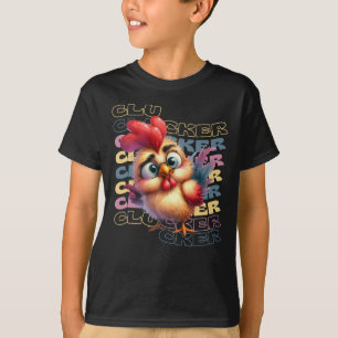 Camiseta Galinha Enlouquecida Enlouquecida - Galo de Cartoo