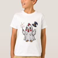 Galinha Fantasma do Halloween #8 Arte Digital