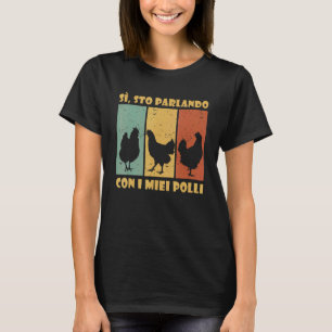 Camiseta Galinha Farmadora de Galinha Falando Galinha