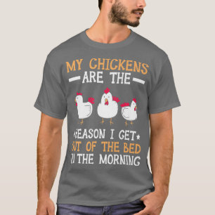Camiseta Galinha Farmadora Galinha Whisper Fazenda Aves de