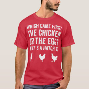 Camiseta Galinha Farmer Engraçada ou Chapéu de Ovo 22 Quadr